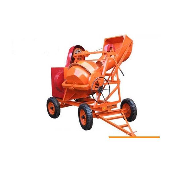 Concrete Mixture Machine With Hopper